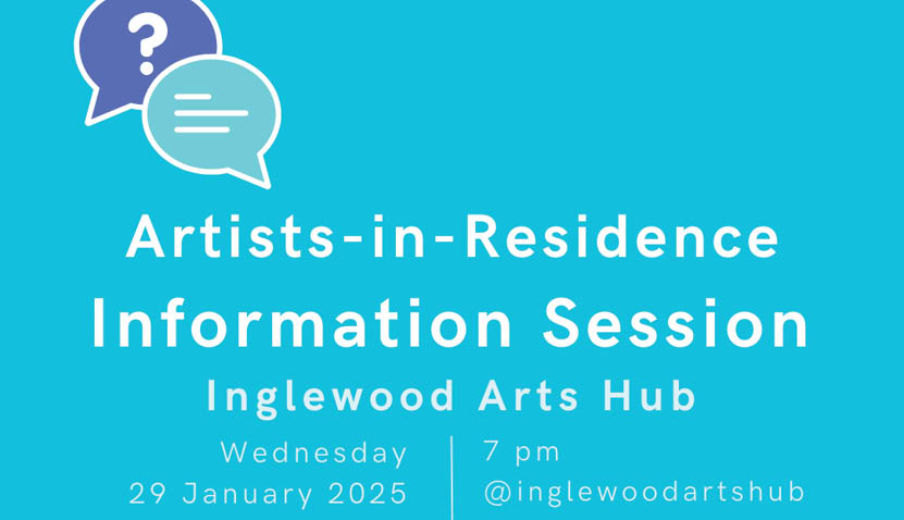 Artist-in-Residence Program Information Session 