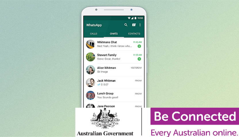 Connecting to others with WhatsApp @ Stirling Libraries - Dianella