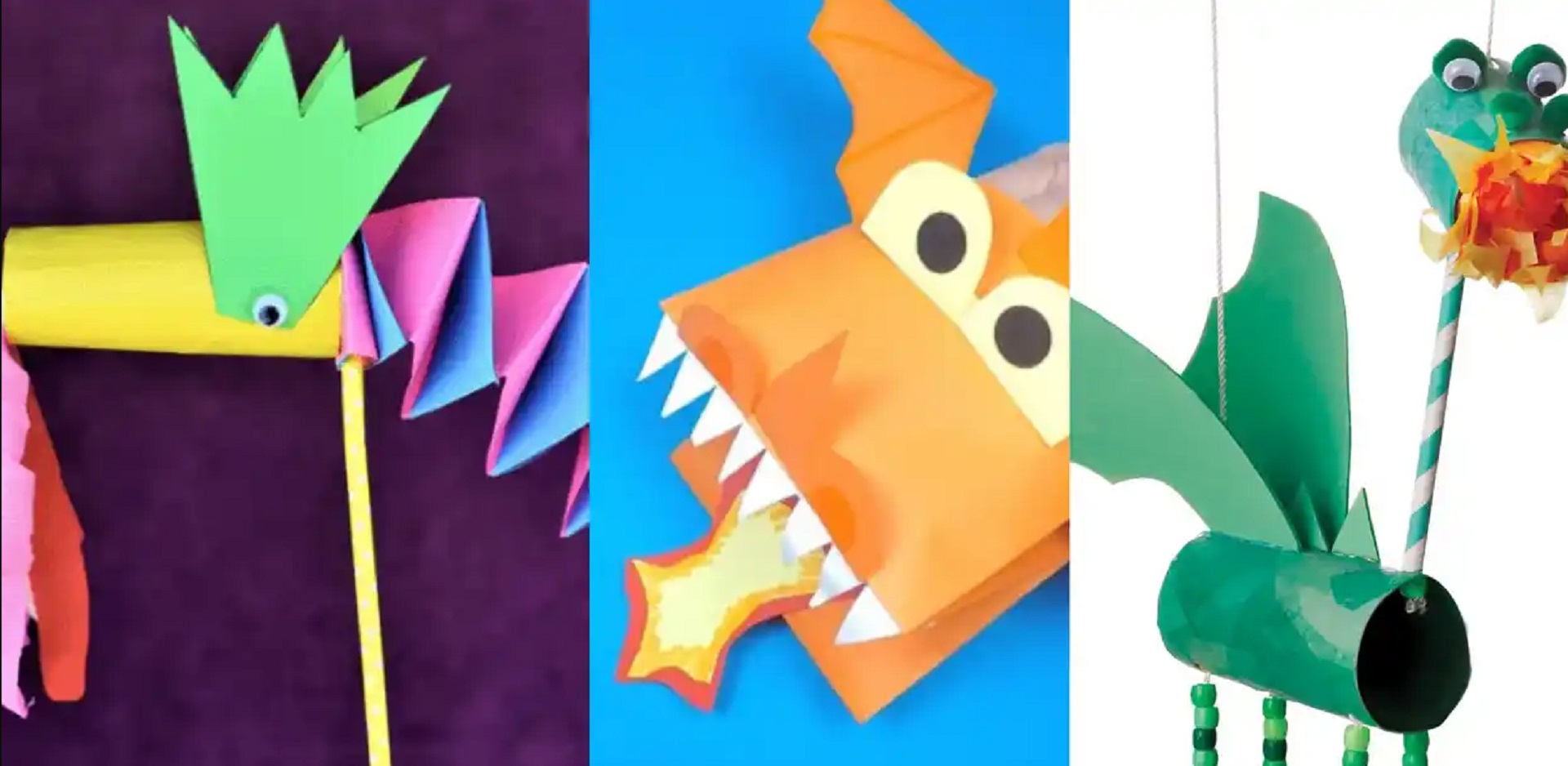 Build-a-Dragon Craft: Stirling Libraries' April Holiday workshops!