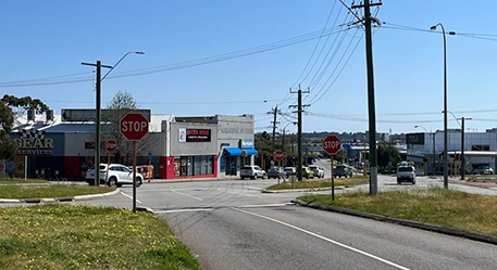 Scarborough Beach Road and Green Street Roundabout