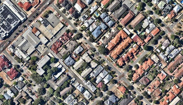 Third Avenue, Mount Lawley aerial map