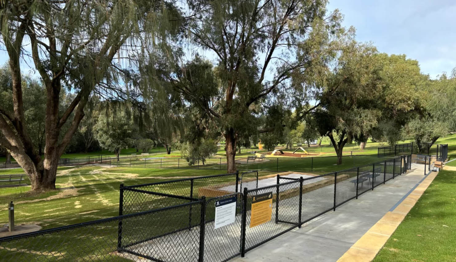 Carine Fenced Dog Park Remediation - complete