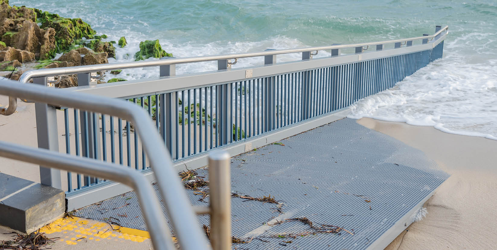 Image of the water access ramp at Mettams Pool