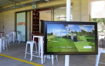 Inrange technology at the new driving range