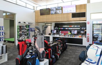 The new pro shop