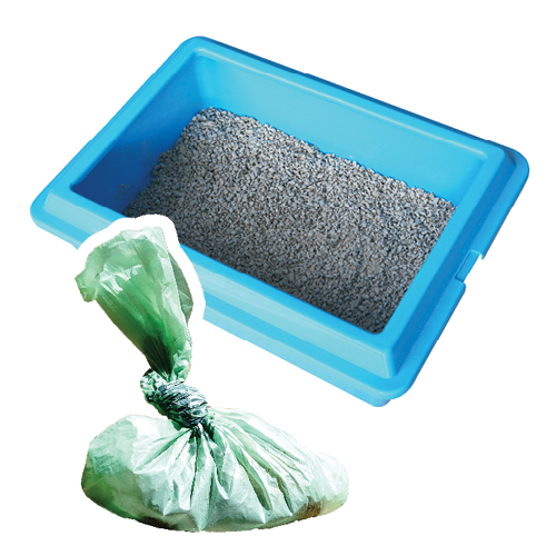 Bag it and bin it – this sort of waste goes to landfill