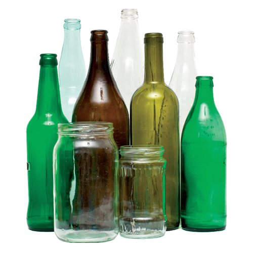 Rinse and recycle glass containers – lids off please